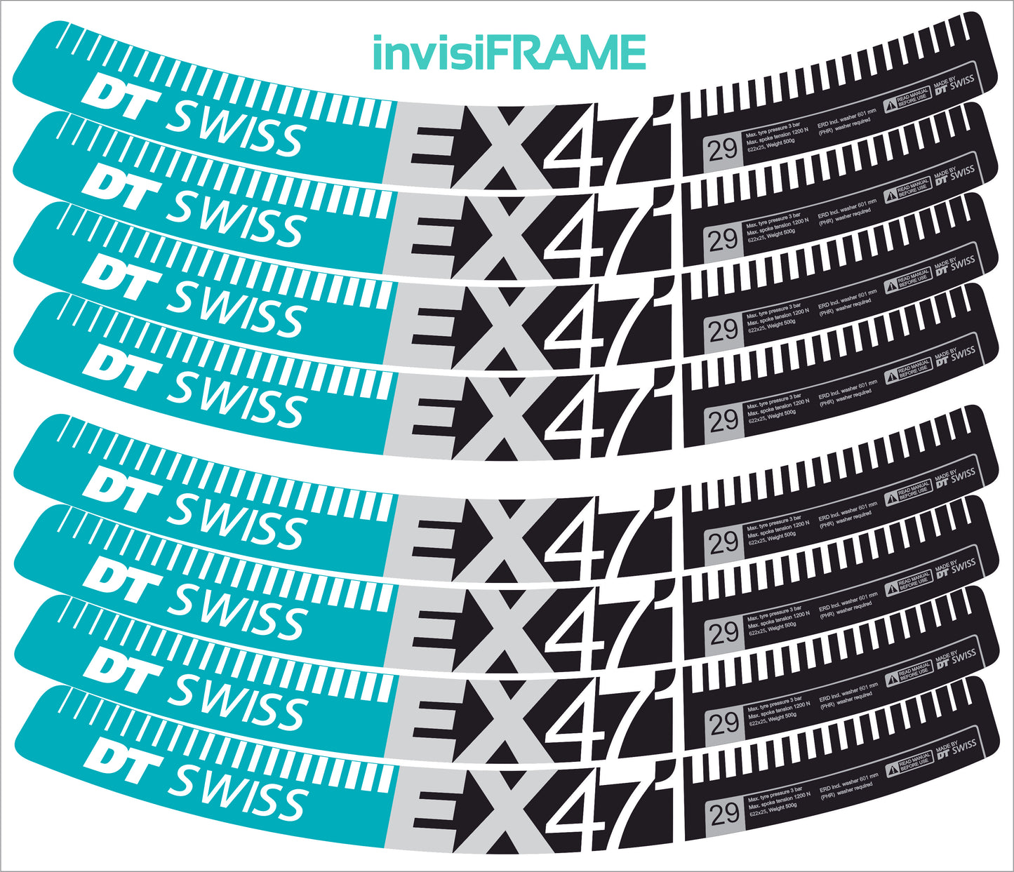 DT Swiss EX471 (8 Decals)