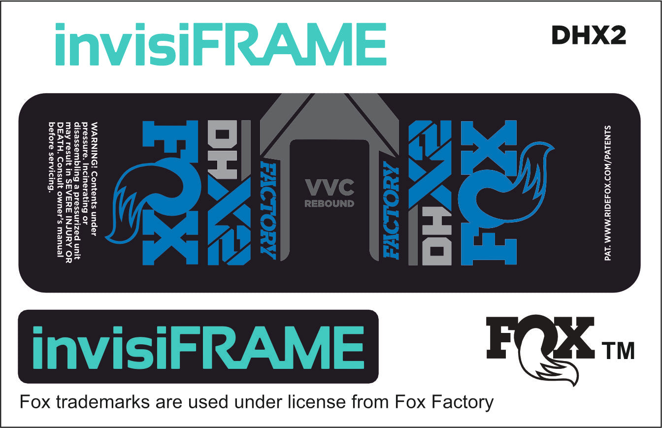 Fox DHX2 Factory 2021 Decals