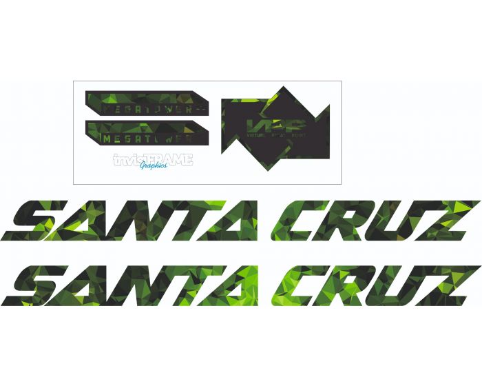 Santa Cruz Megatower CC 2022 Decals