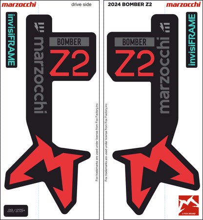 Marzocchi Bomber Z2 eOptimized 2024 Decals