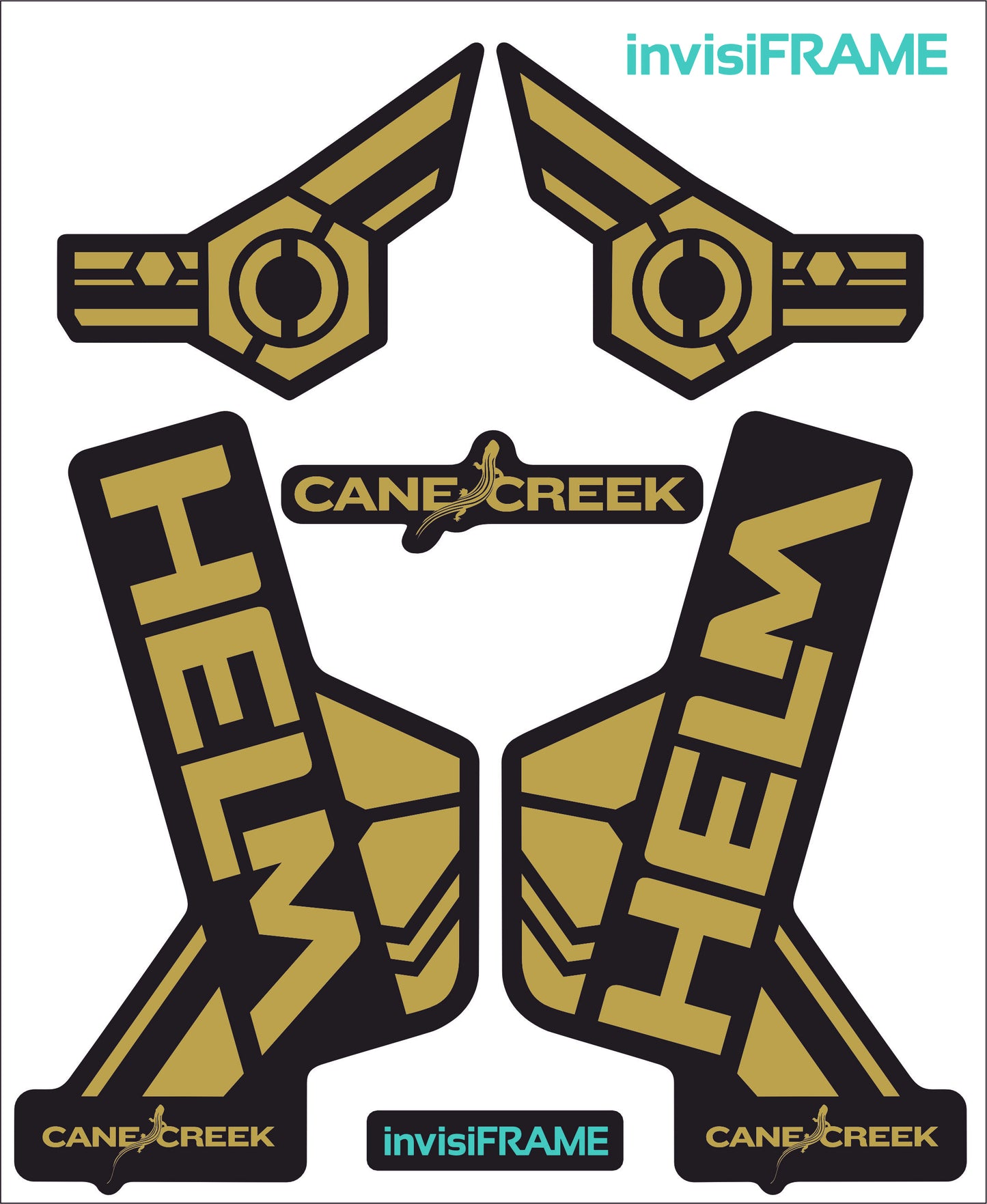Cane Creek Helm Fork Decals 2018-2019-2020