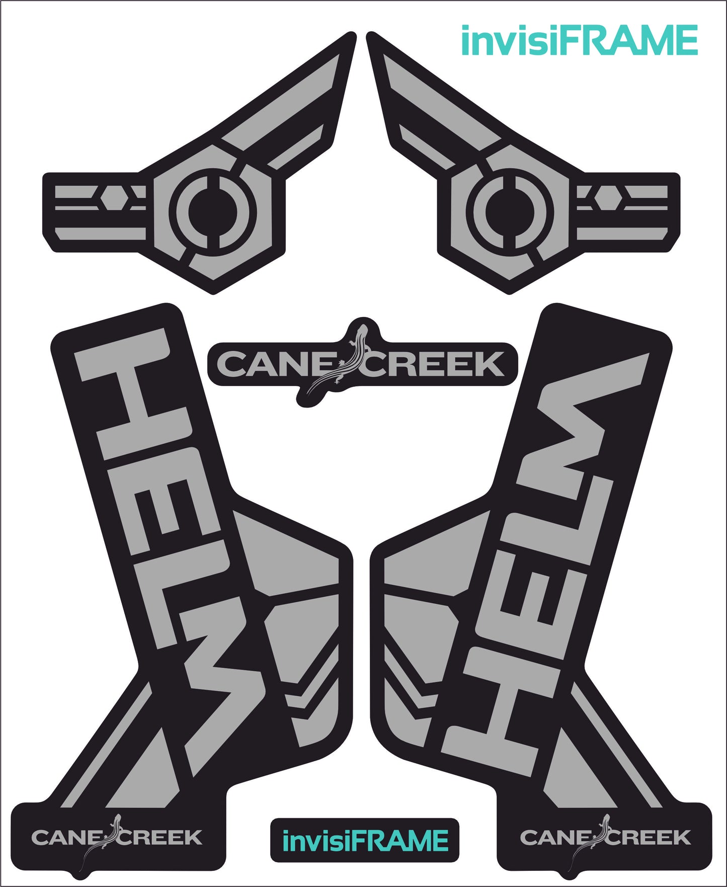 Cane Creek Helm Fork Decals 2018-2019-2020