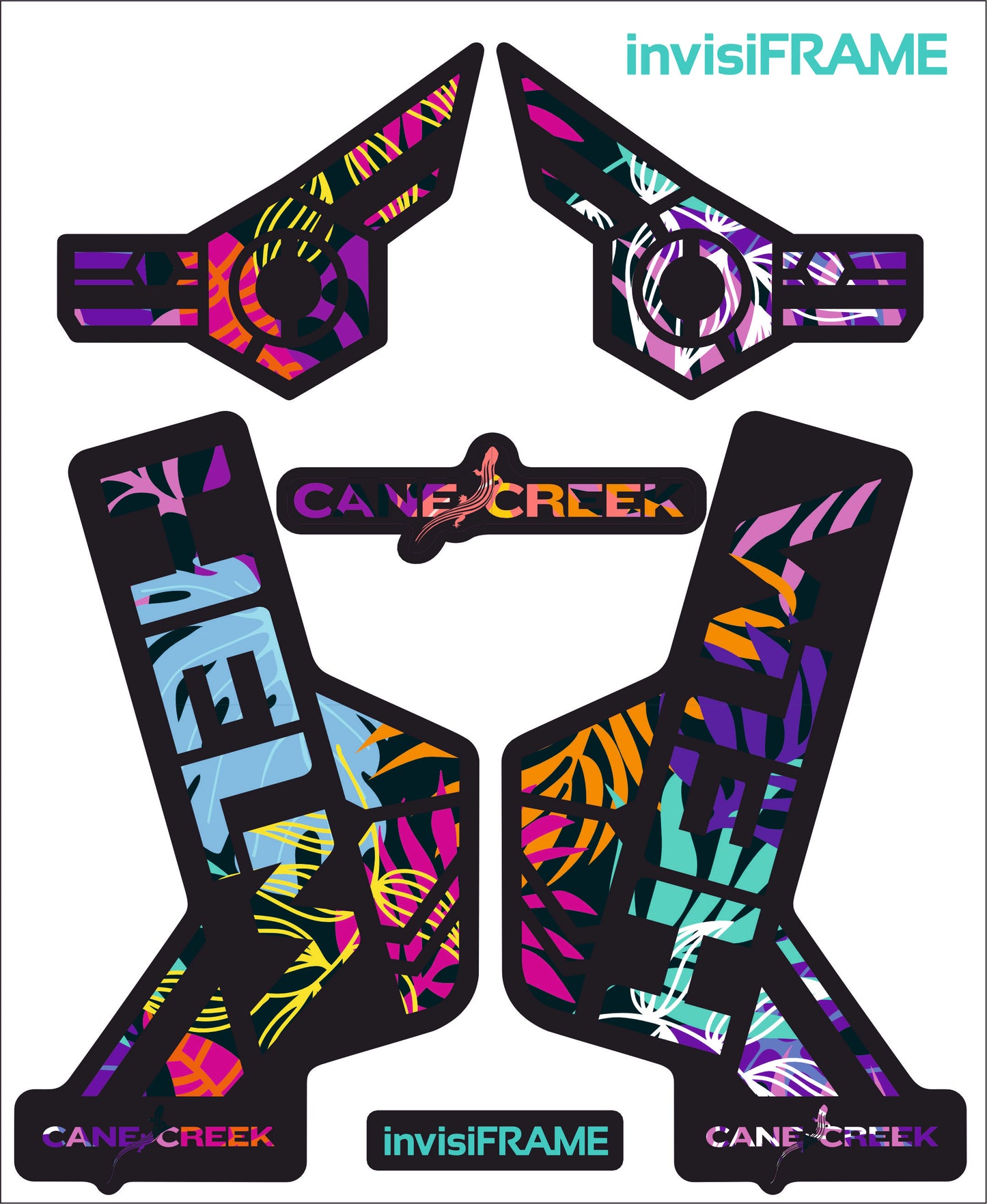 Cane Creek Helm Fork Decals 2018-2019-2020