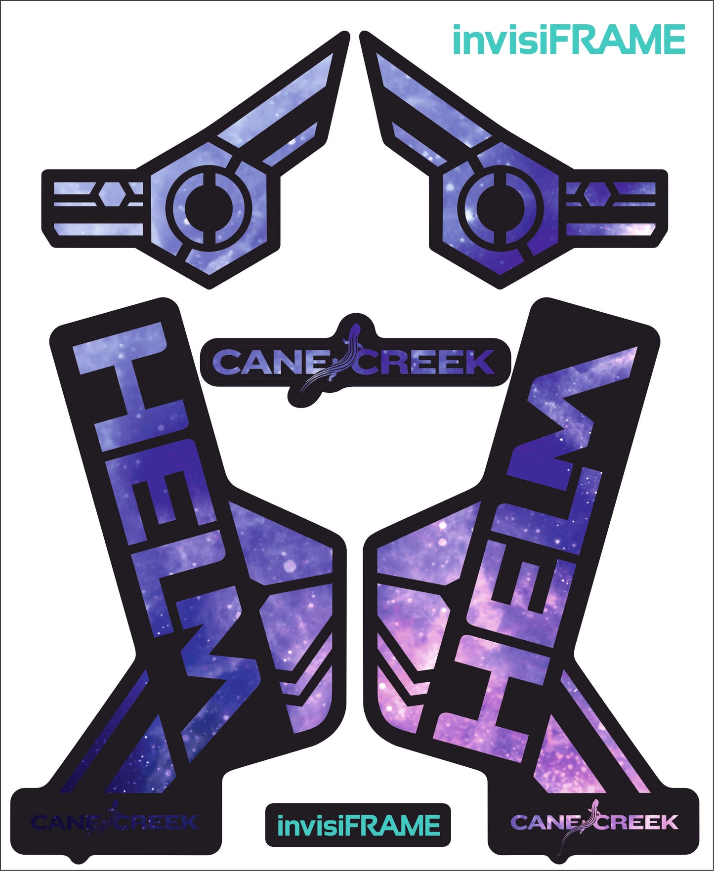 Cane Creek Helm Fork Decals 2018-2019-2020