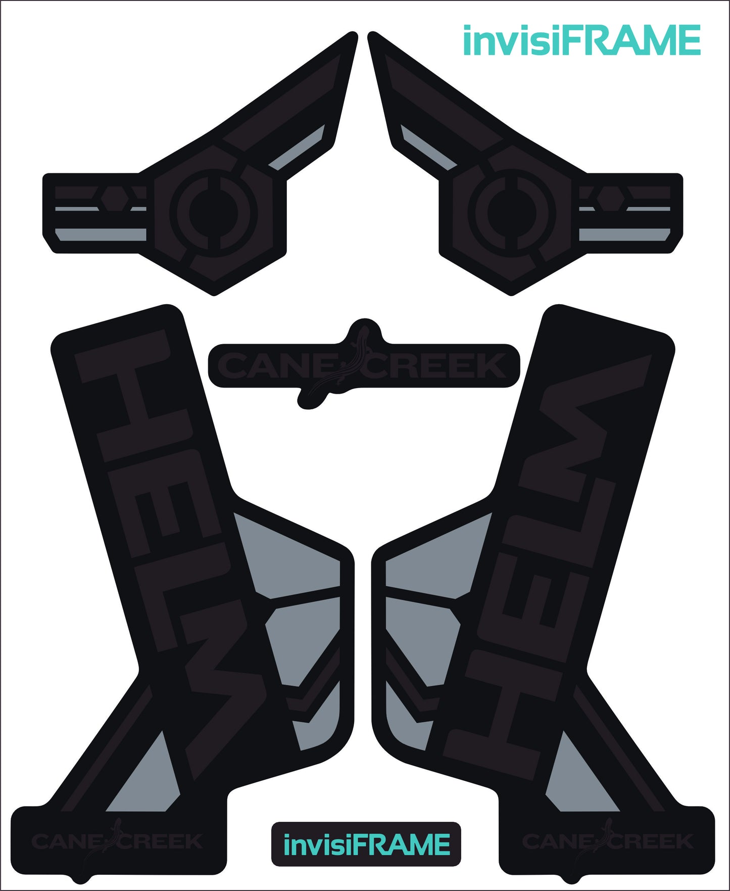 Cane Creek Helm Fork Decals 2018-2019-2020