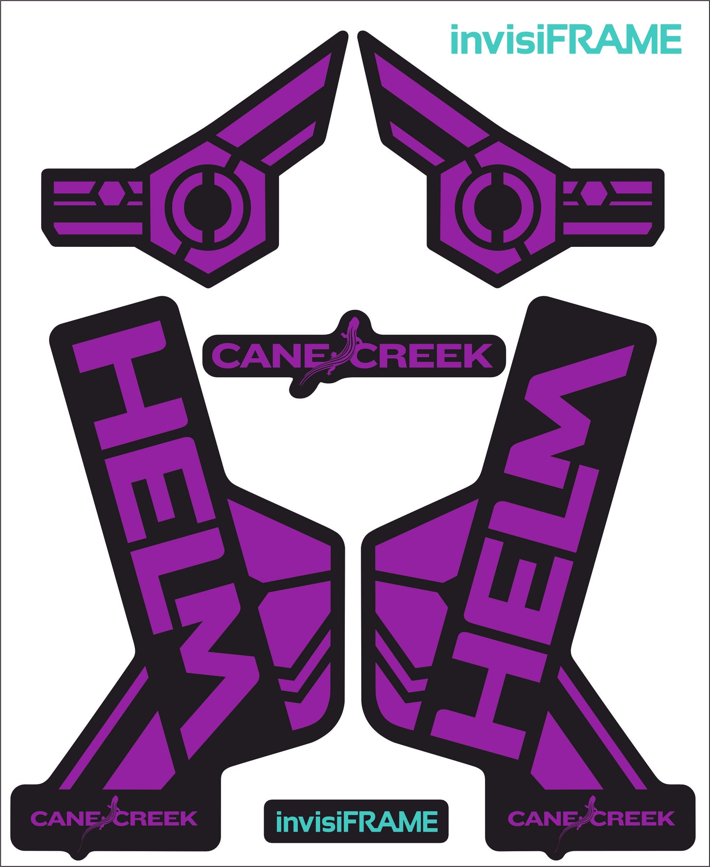 Cane Creek Helm Fork Decals 2018-2019-2020