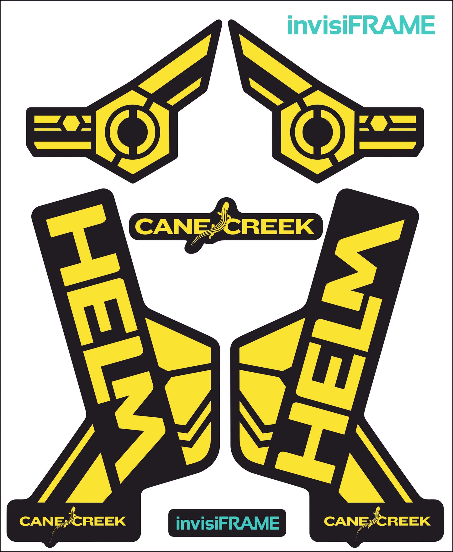 Cane Creek Helm Fork Decals 2018-2019-2020