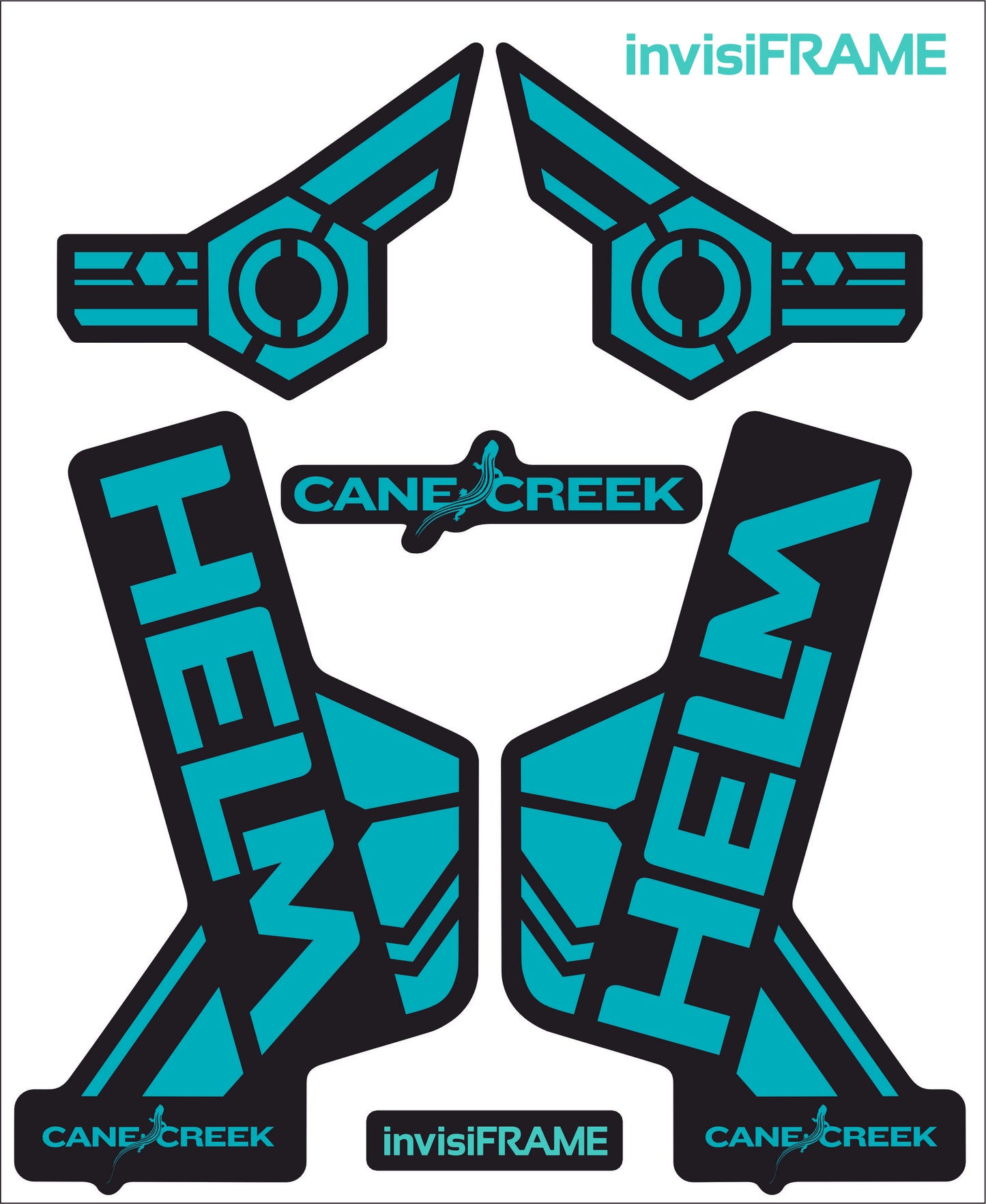 Cane Creek Helm Fork Decals 2018-2019-2020