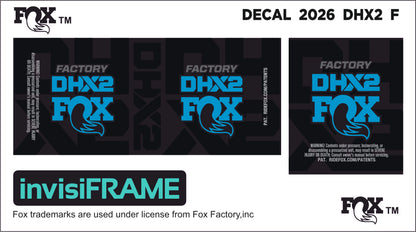 Fox DHX2 Factory 2026 Decals