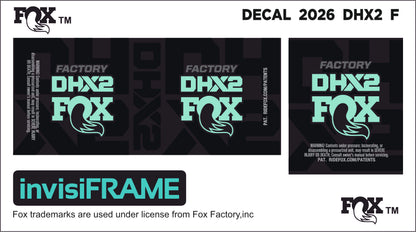 Fox DHX2 Factory 2026 Decals