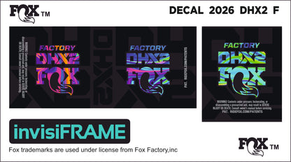 Fox DHX2 Factory 2026 Decals