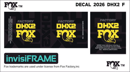 Fox DHX2 Factory 2026 Decals