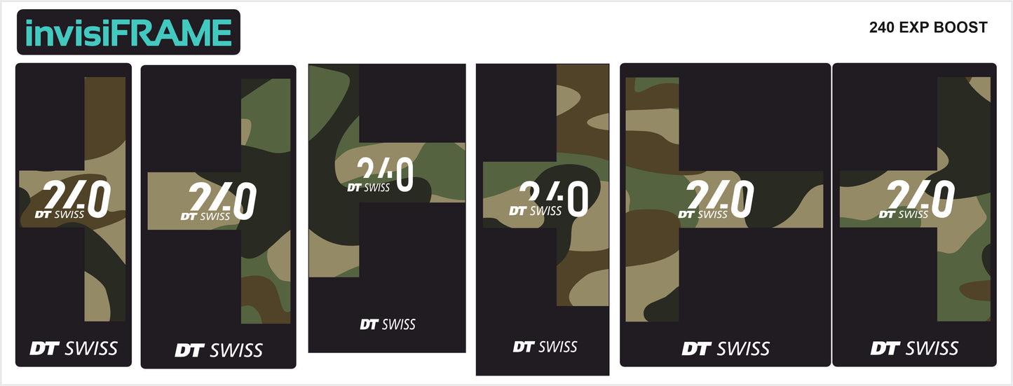 DT Swiss 240 EXP Boost Hub Decals