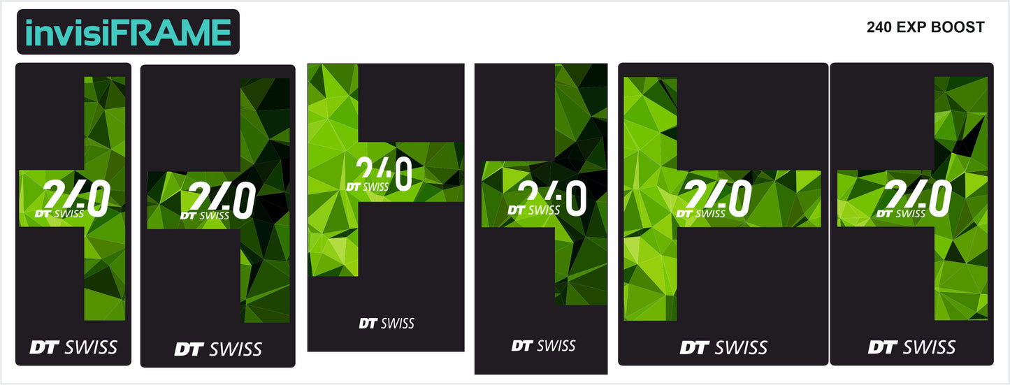 DT Swiss 240 EXP Boost Hub Decals
