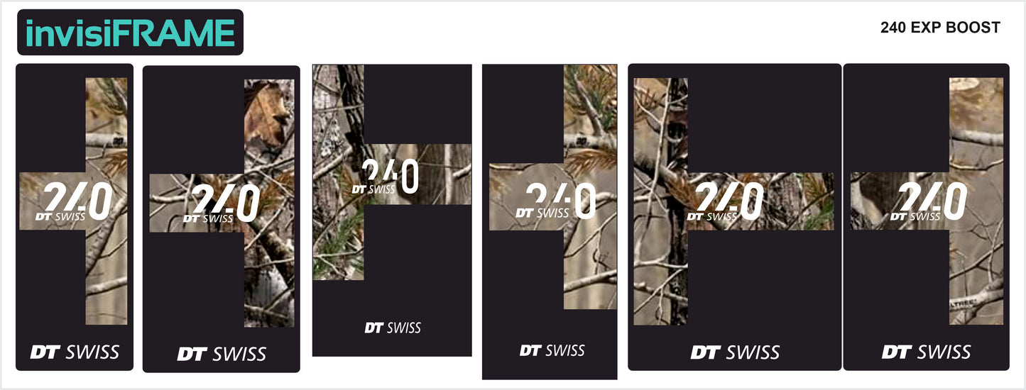 DT Swiss 240 EXP Boost Hub Decals