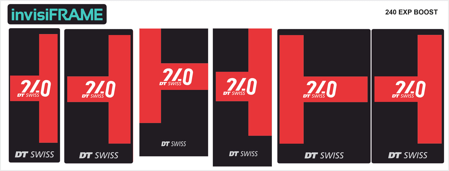 DT Swiss 240 EXP Boost Hub Decals