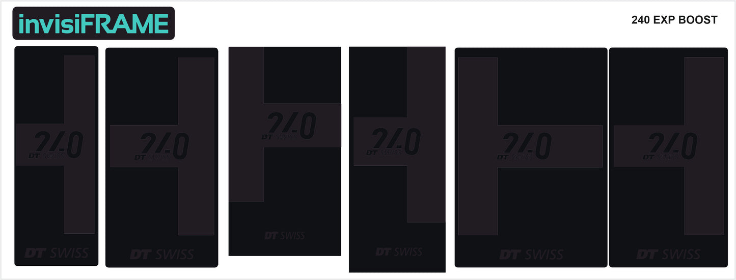DT Swiss 240 EXP Boost Hub Decals