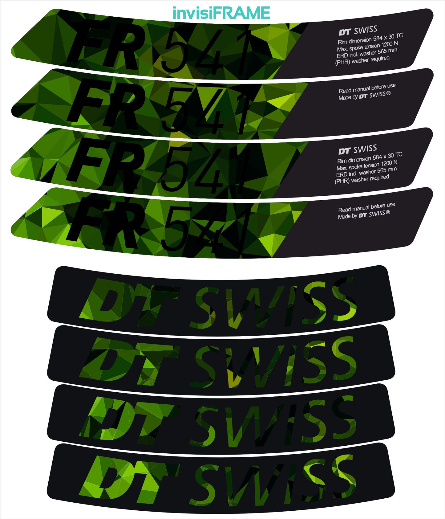 DT Swiss FR541 DECALS