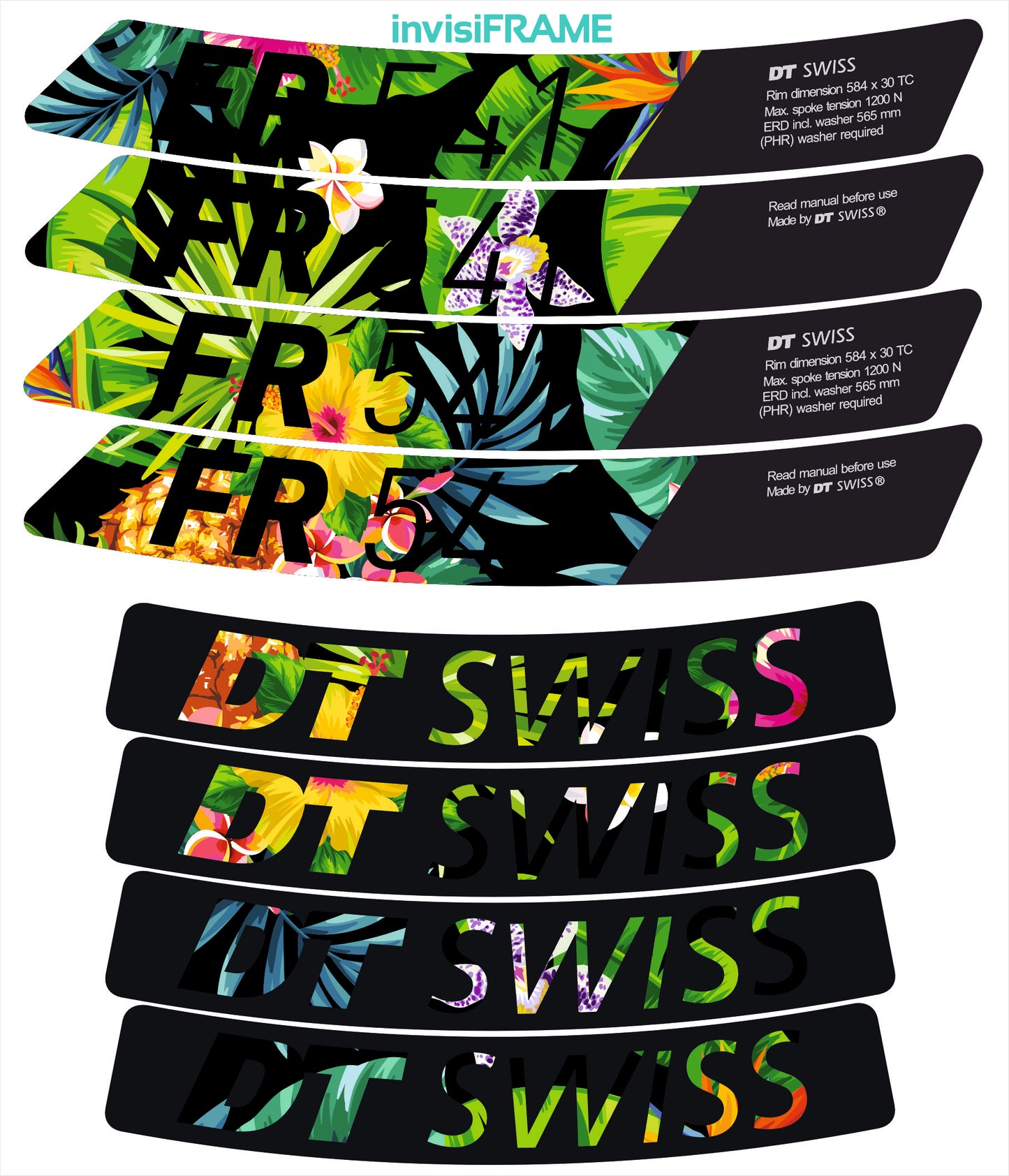 DT Swiss FR541 DECALS