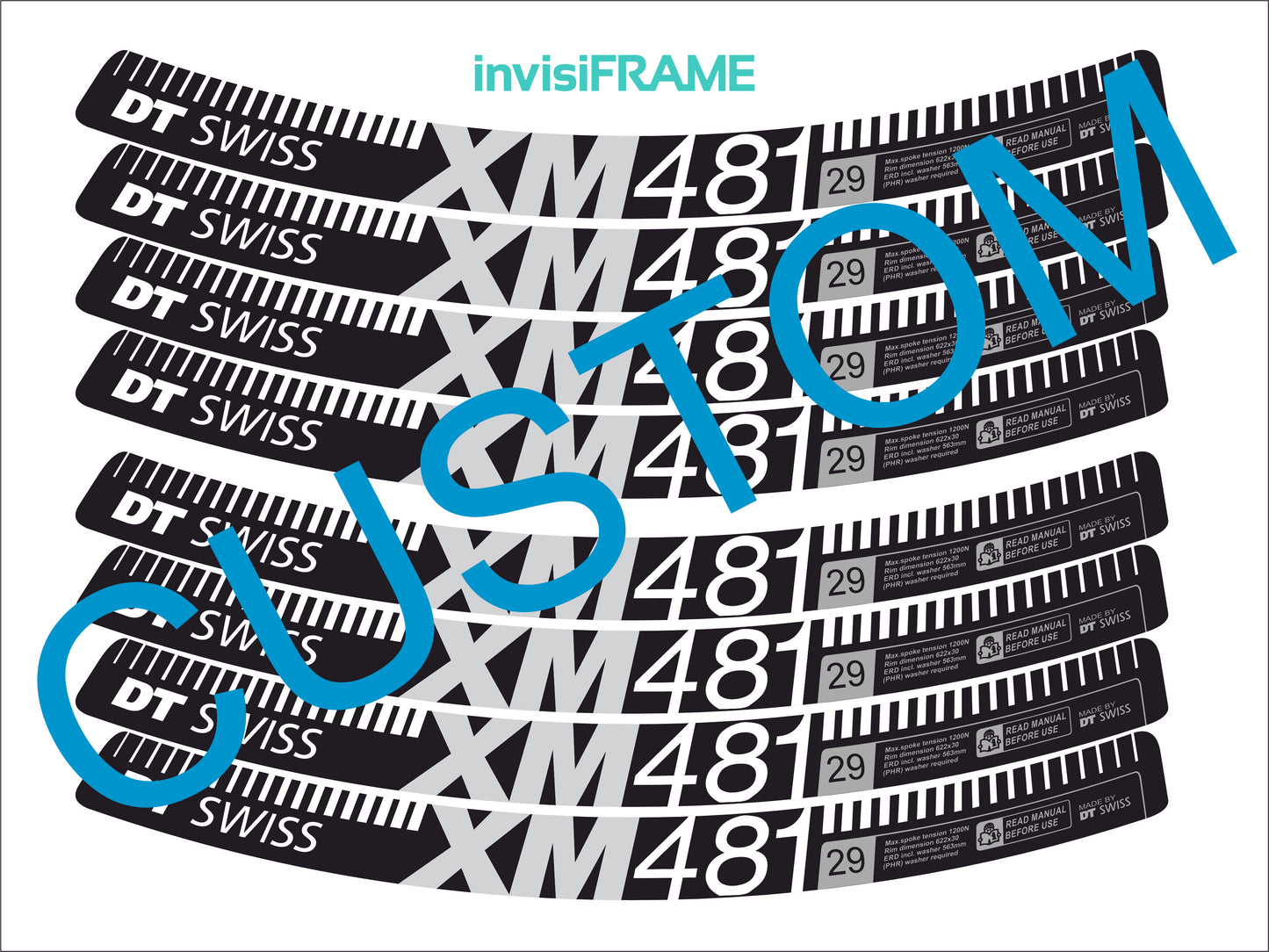 DT Swiss XM481 DECALS