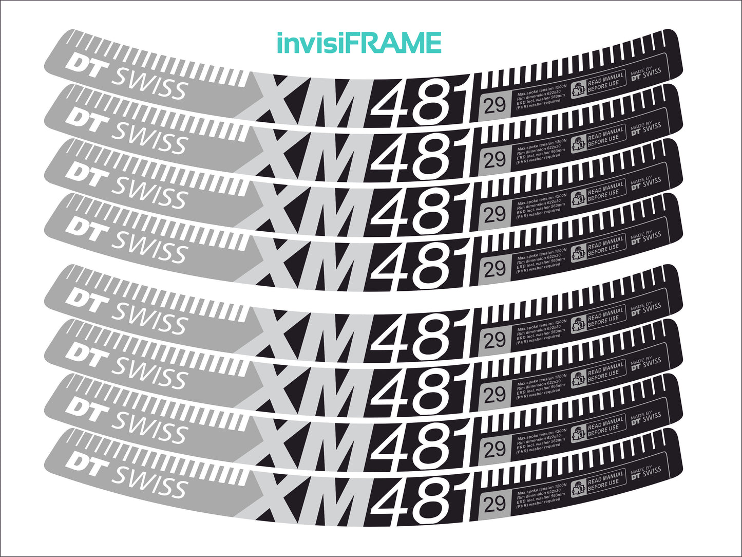 DT Swiss XM481 DECALS