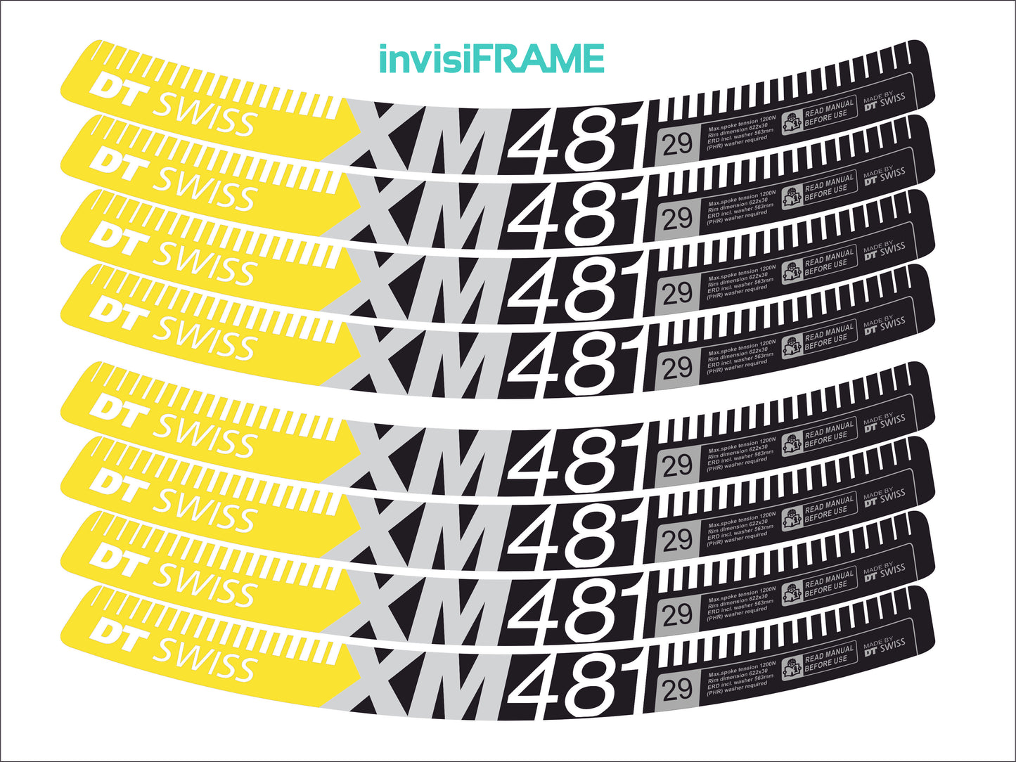 DT Swiss XM481 DECALS