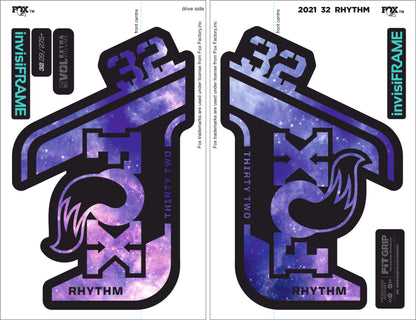 Fox 32 Rhythm 2021 decals