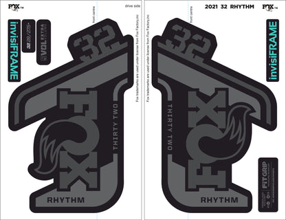 Fox 32 Rhythm 2021 decals