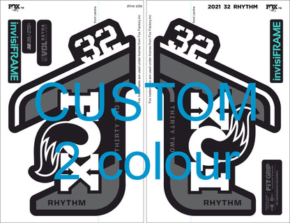 Fox 32 Rhythm 2021 decals