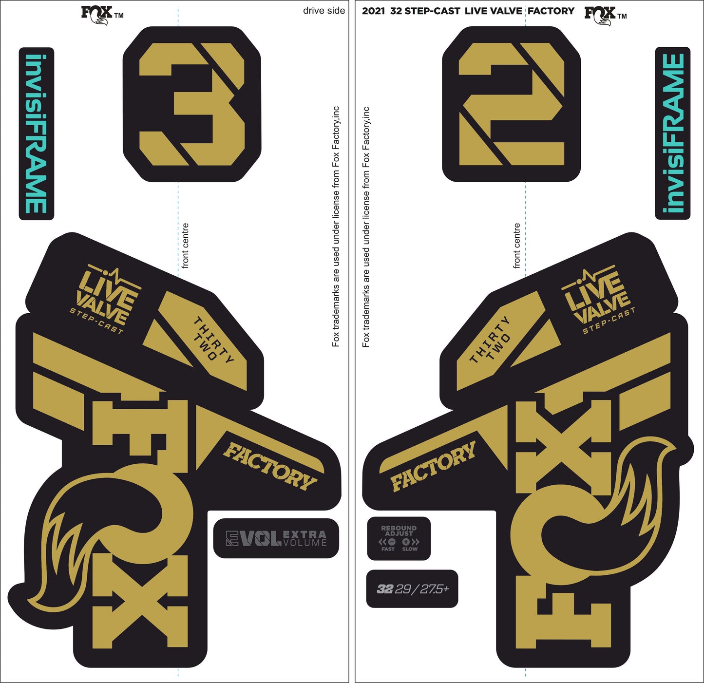 Fox 32 SC Factory LIVE VALVE 2021