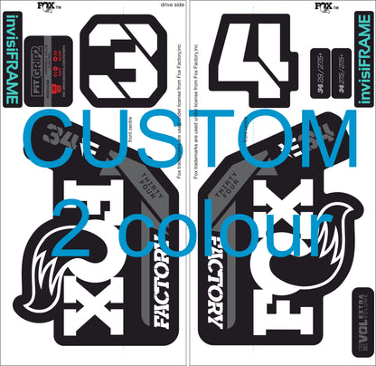Fox 34 Factory E BIKE 2021 Decals