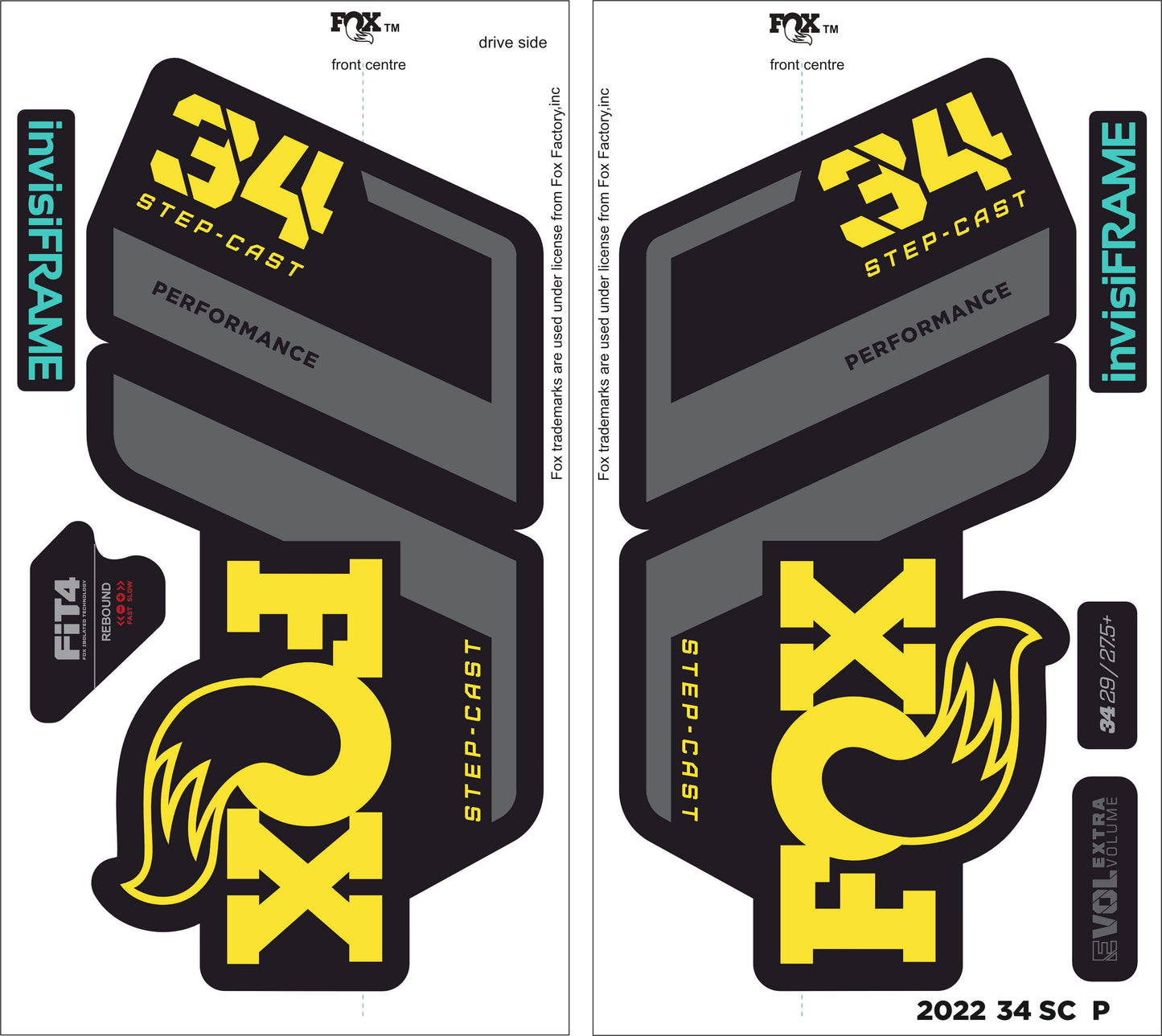 Fox 34 SC Performance 2022