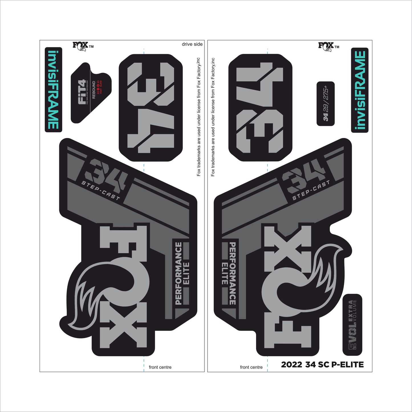 Fox 34 SC Performance Elite 2022