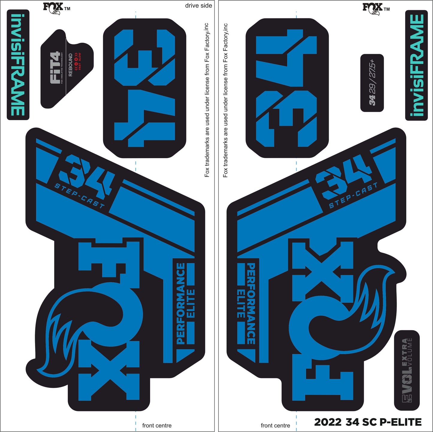 Fox 34 SC Performance Elite 2022