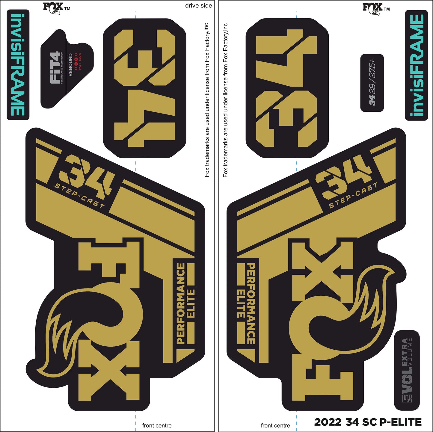 Fox 34 SC Performance Elite 2022