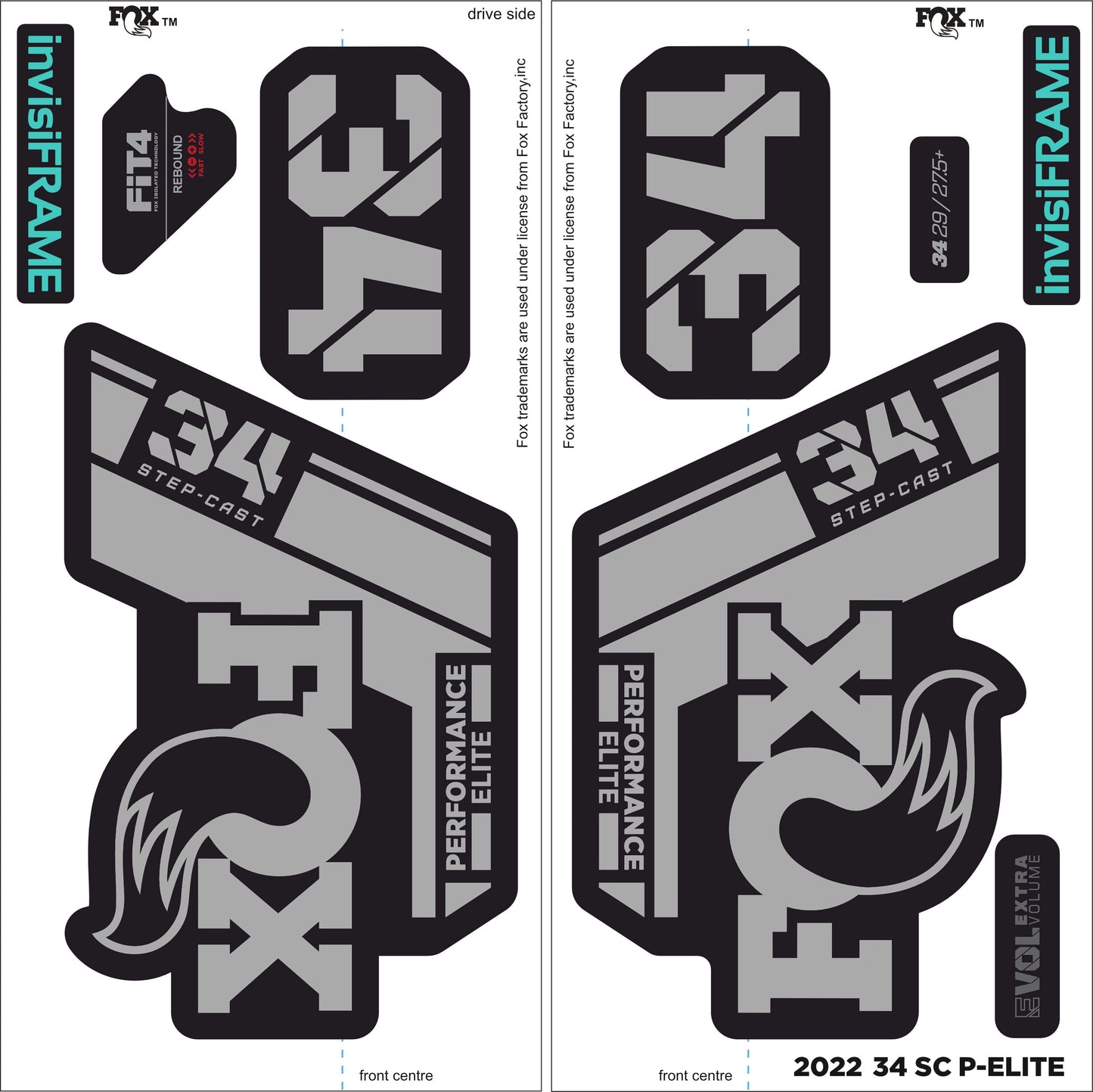 Fox 34 SC Performance Elite 2022