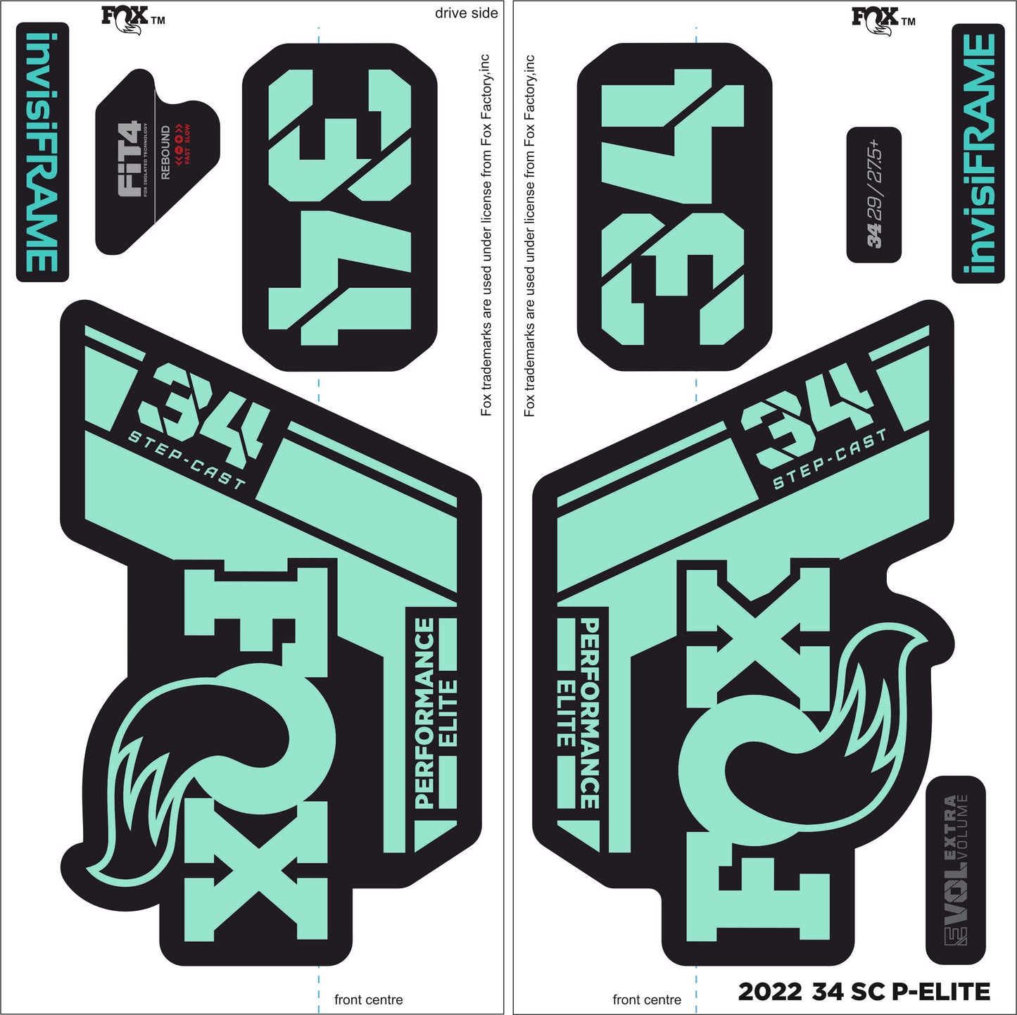 Fox 34 SC Performance Elite 2022