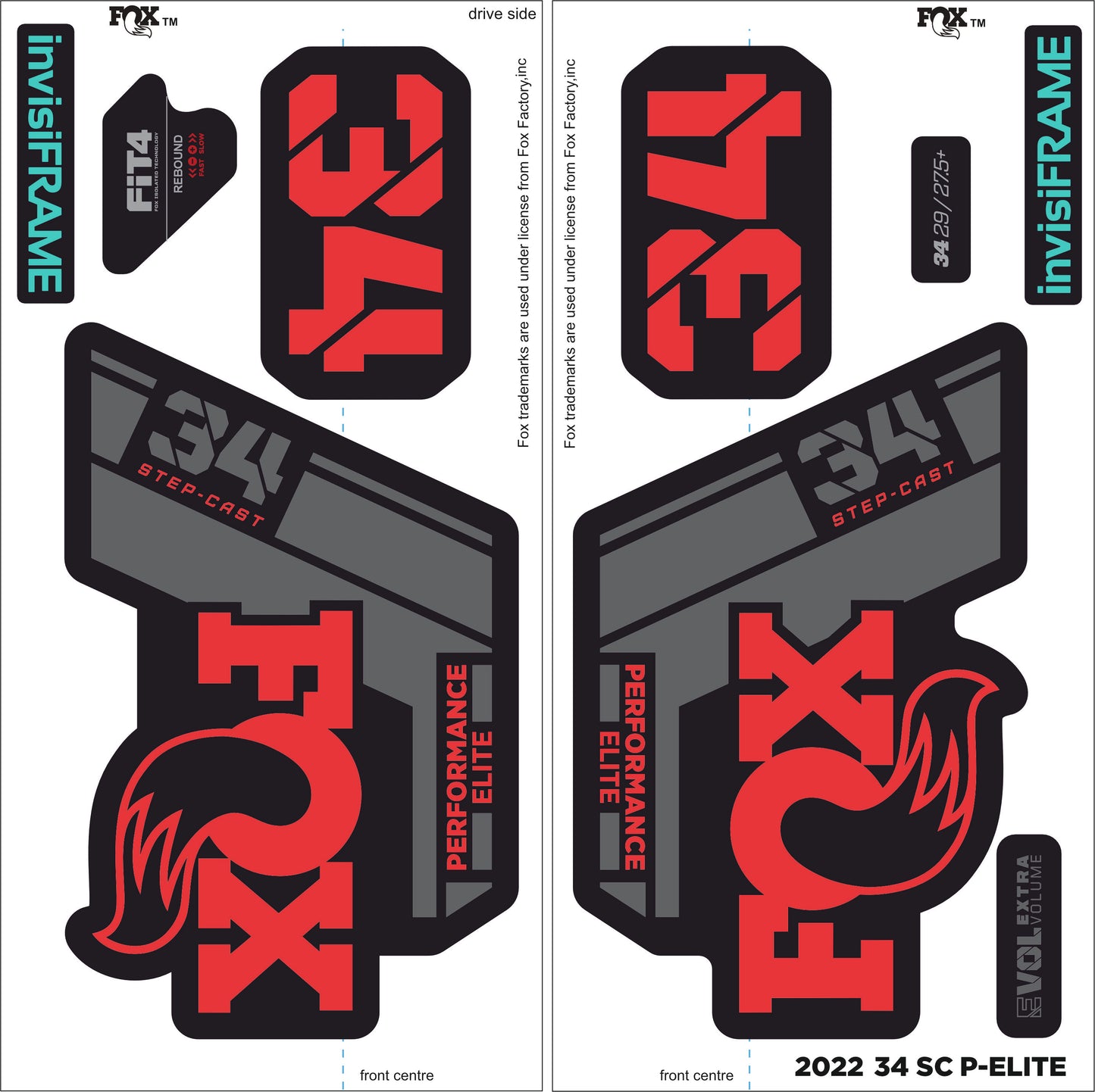 Fox 34 SC Performance Elite 2022