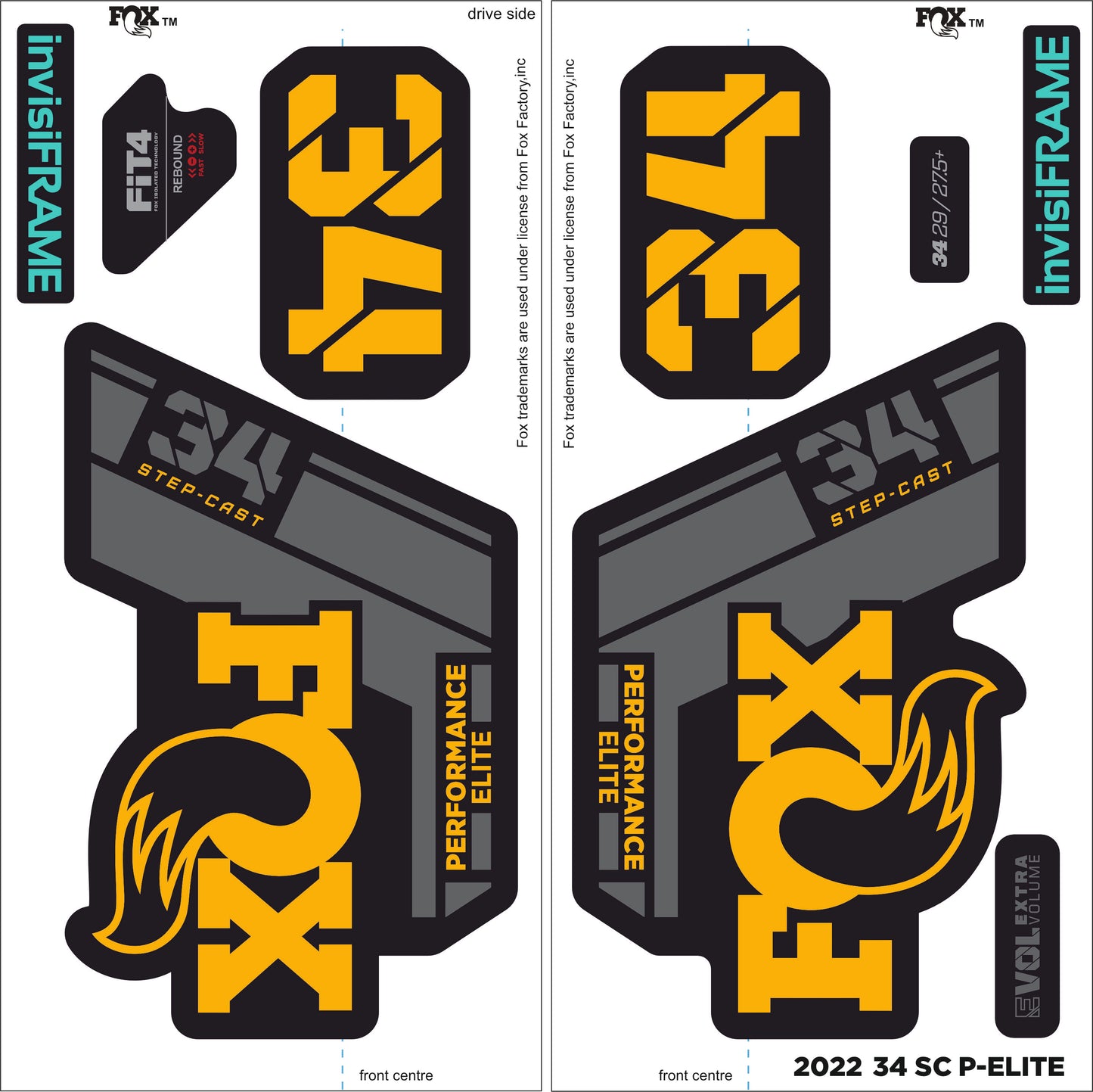 Fox 34 SC Performance Elite 2022