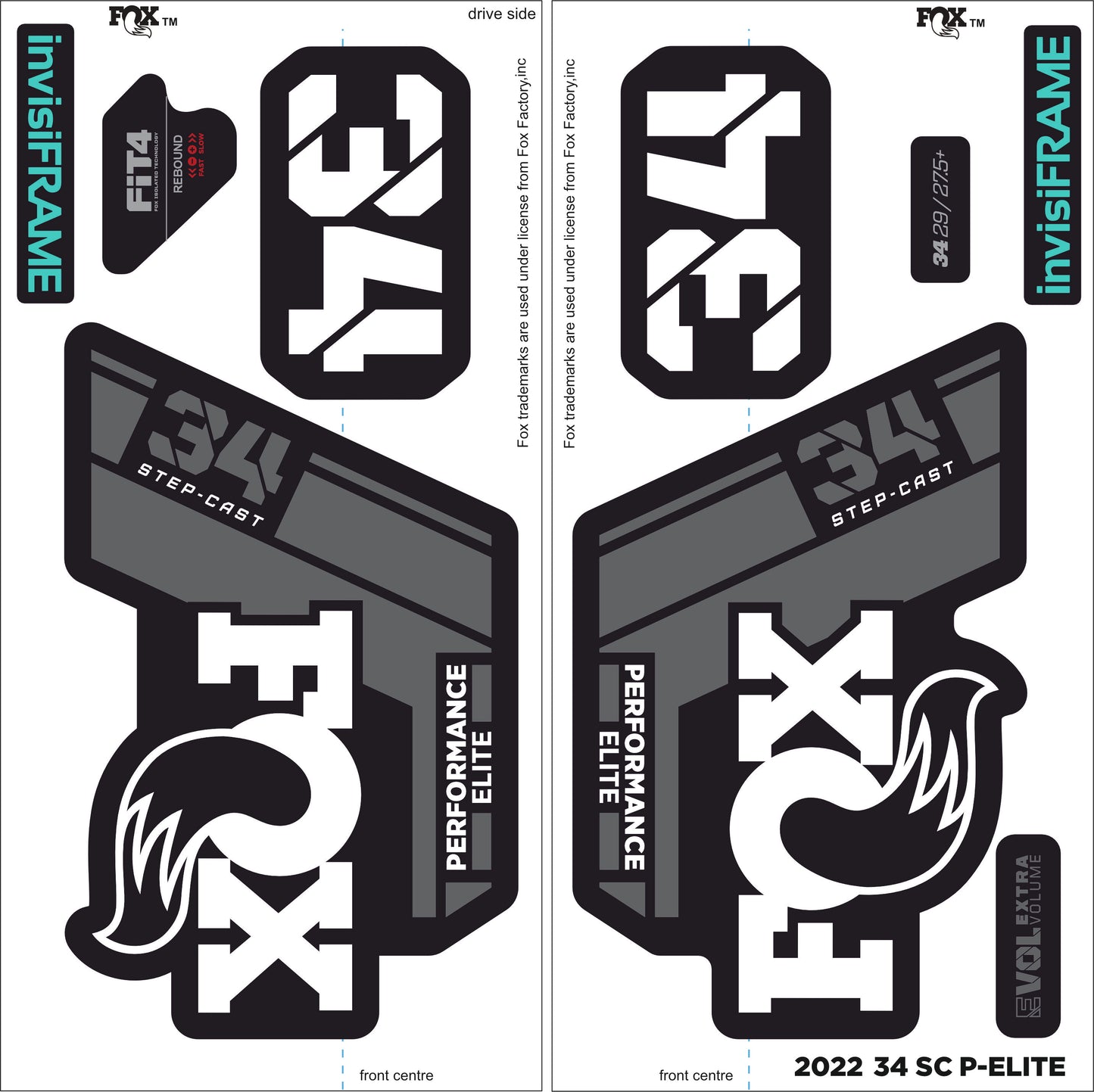 Fox 34 SC Performance Elite 2022