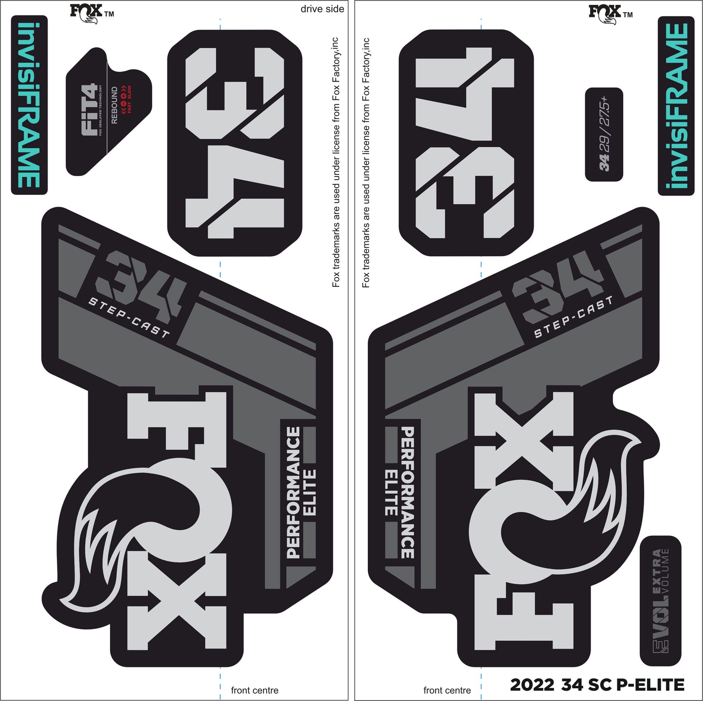 Fox 34 SC Performance Elite 2022