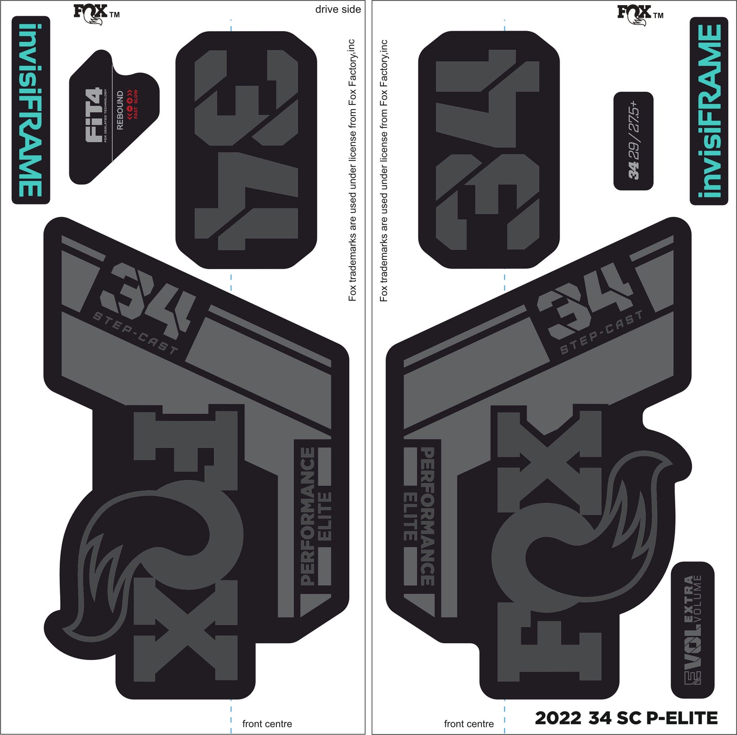 Fox 34 SC Performance Elite 2022