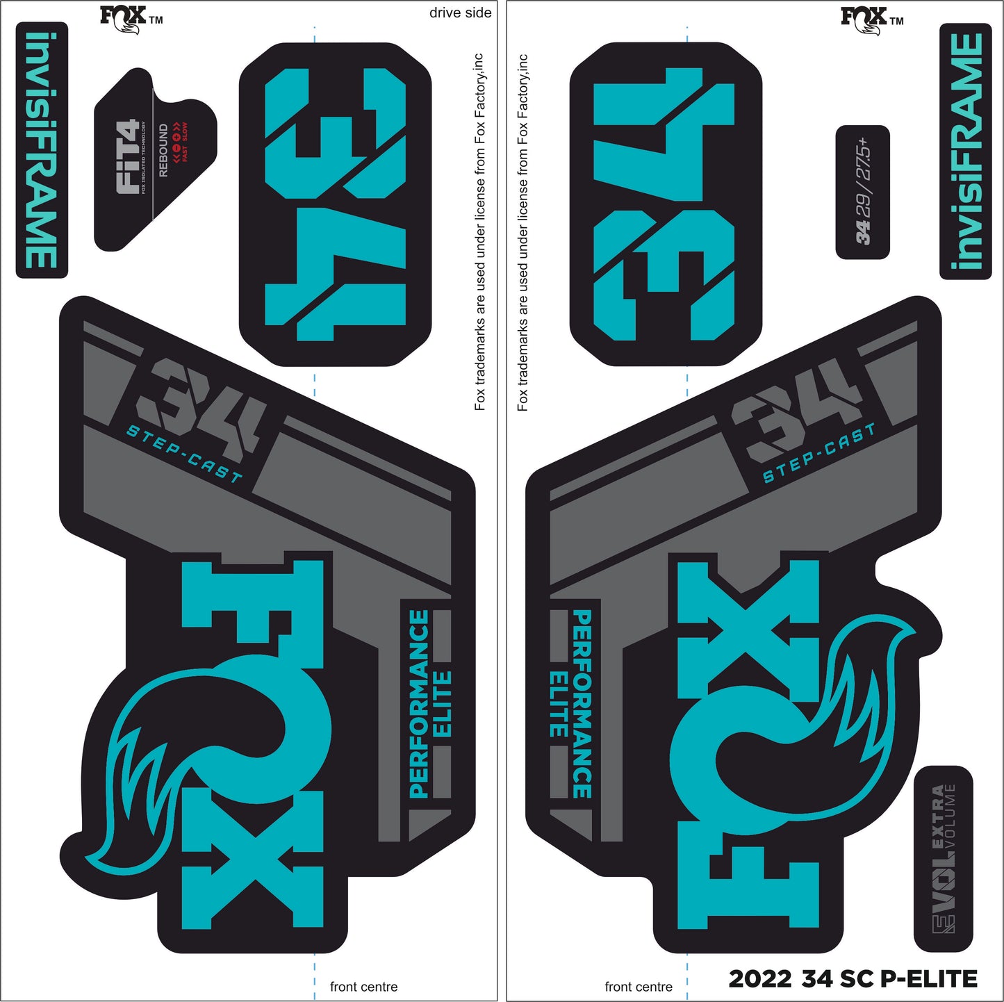 Fox 34 SC Performance Elite 2022