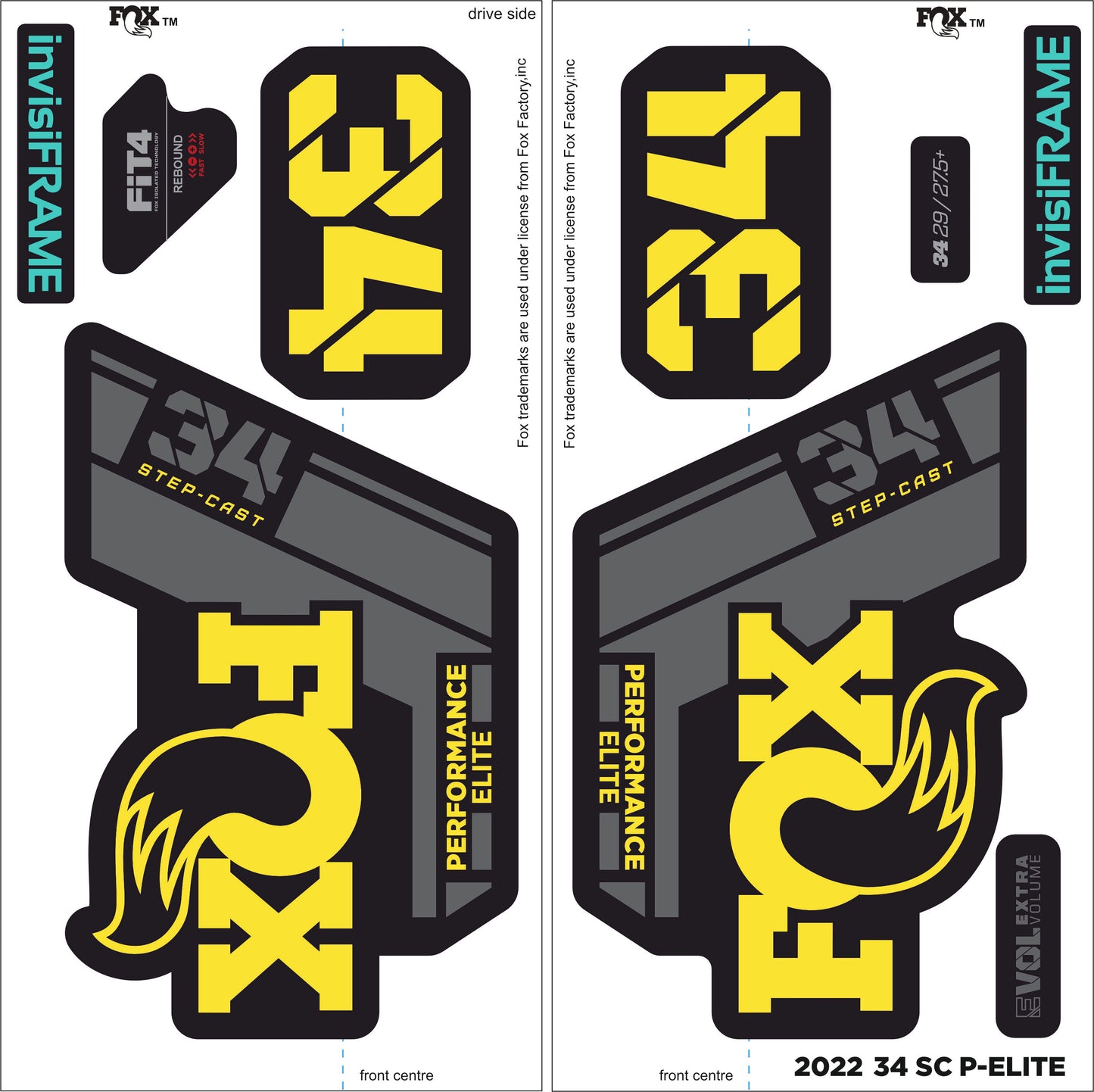 Fox 34 SC Performance Elite 2022