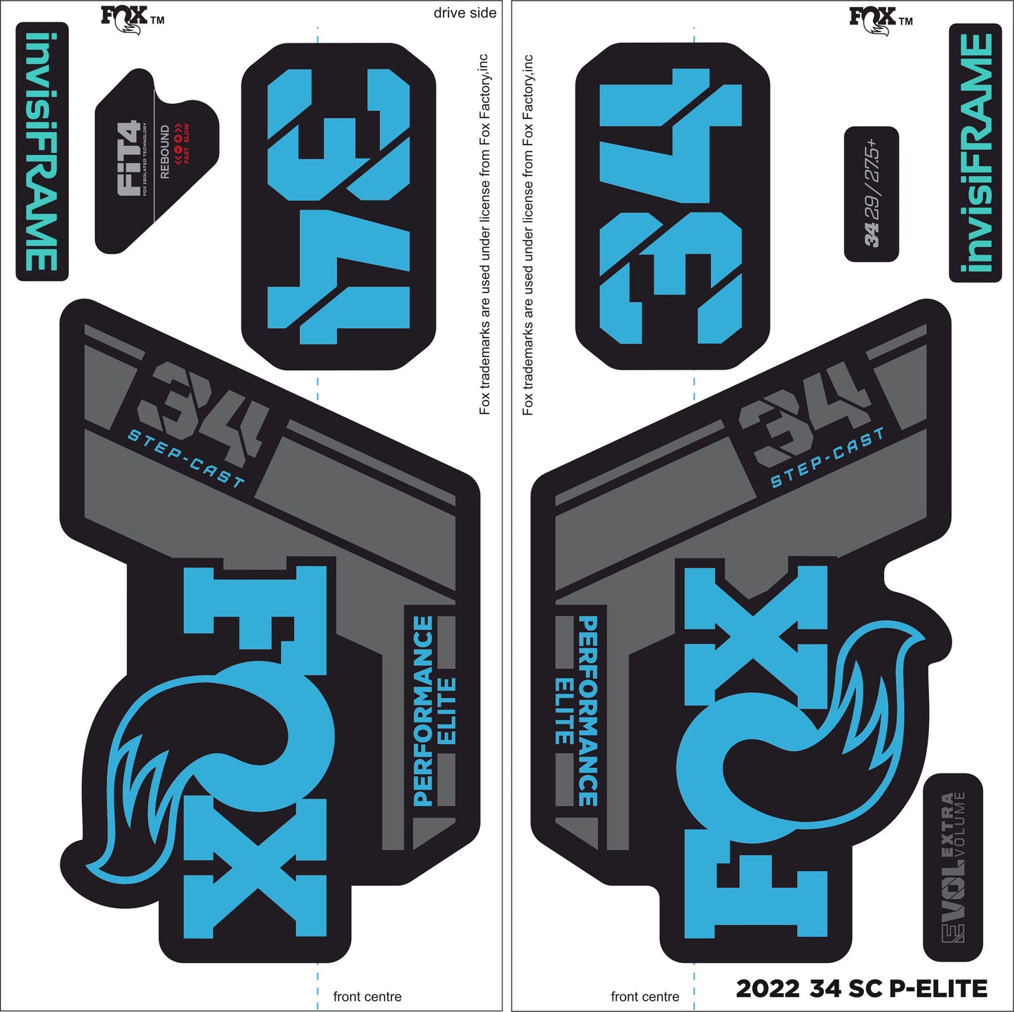 Fox 34 SC Performance Elite 2022