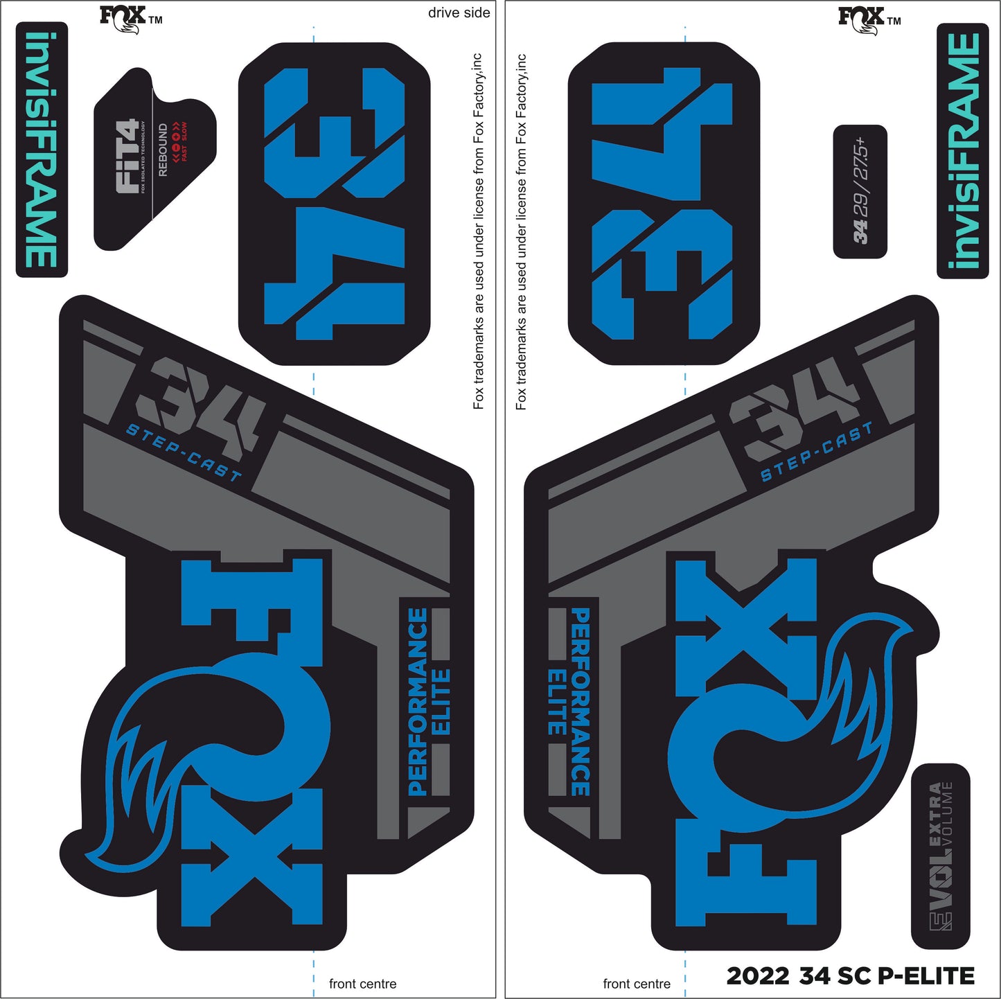 Fox 34 SC Performance Elite 2022