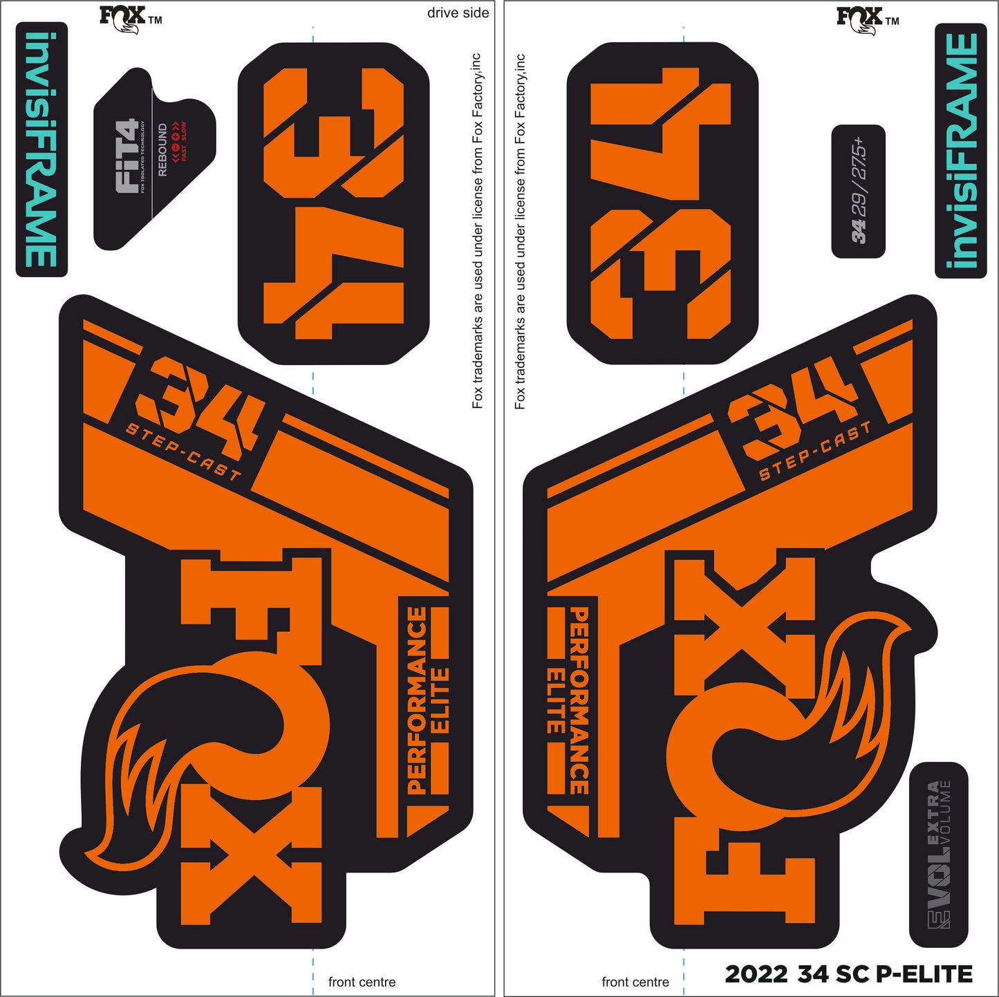 Fox 34 SC Performance Elite 2022