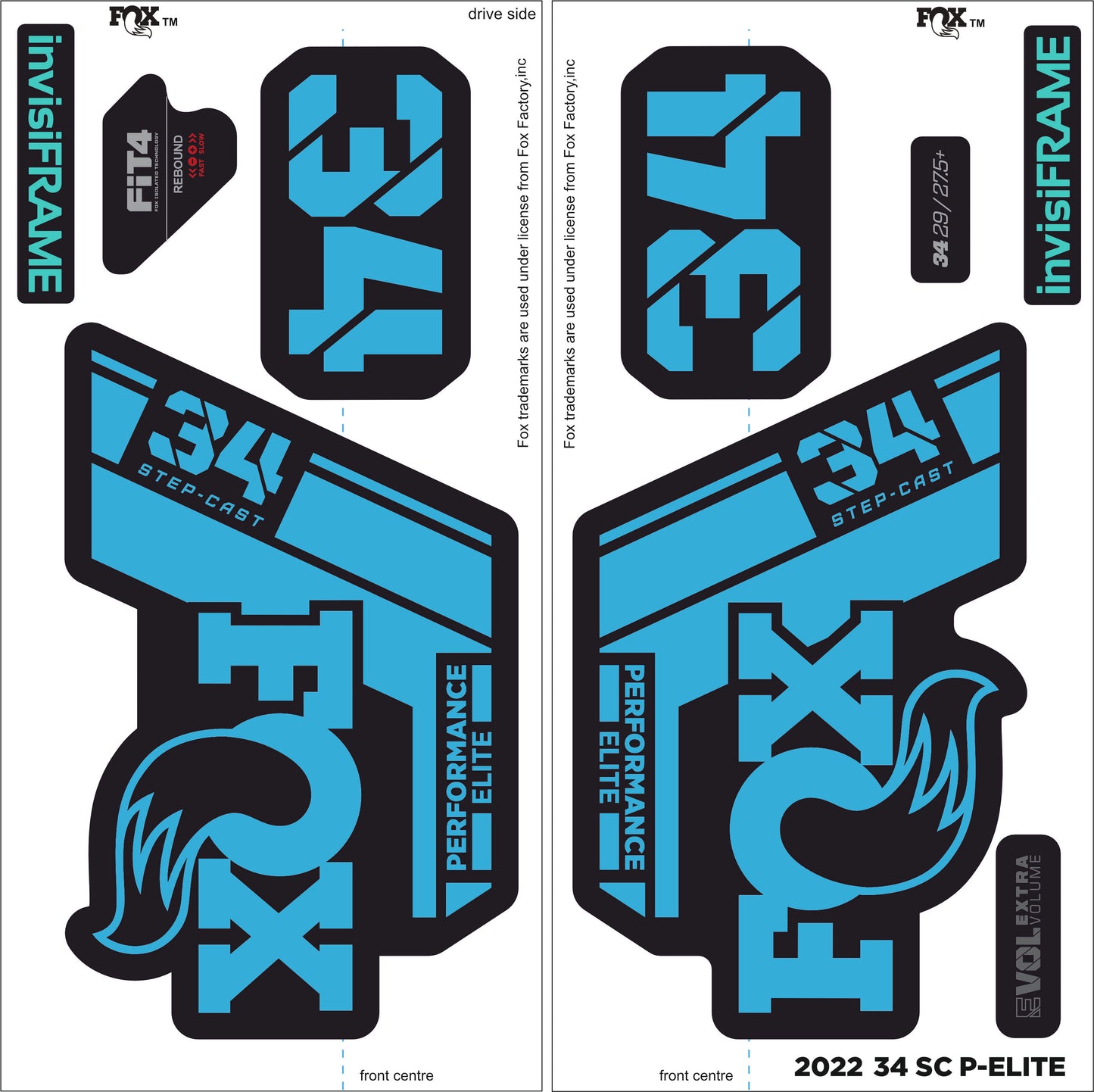 Fox 34 SC Performance Elite 2022