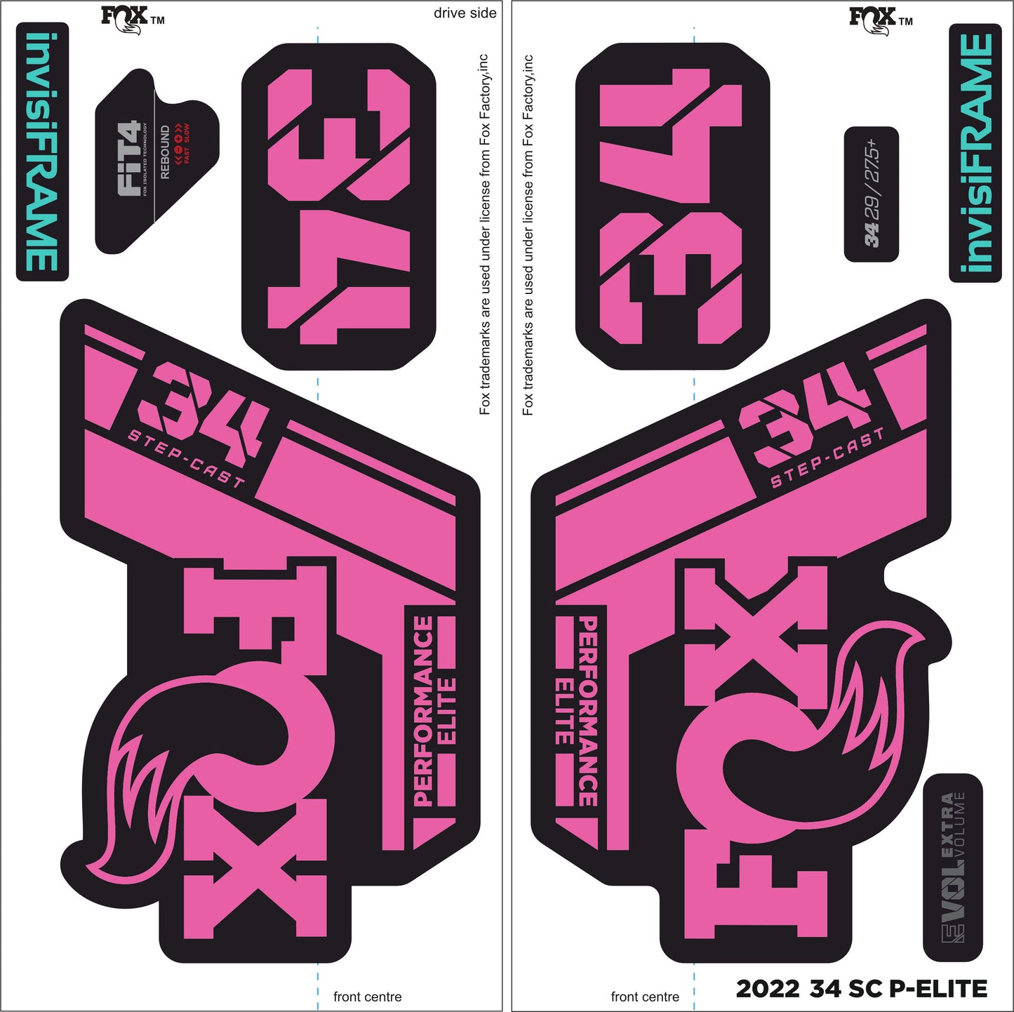 Fox 34 SC Performance Elite 2022