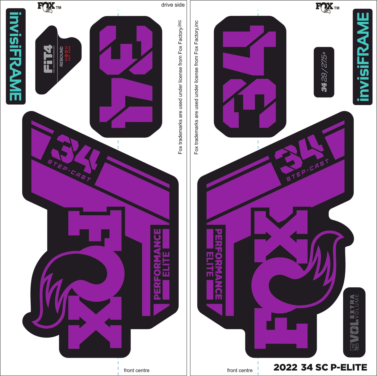 Fox 34 SC Performance Elite 2022